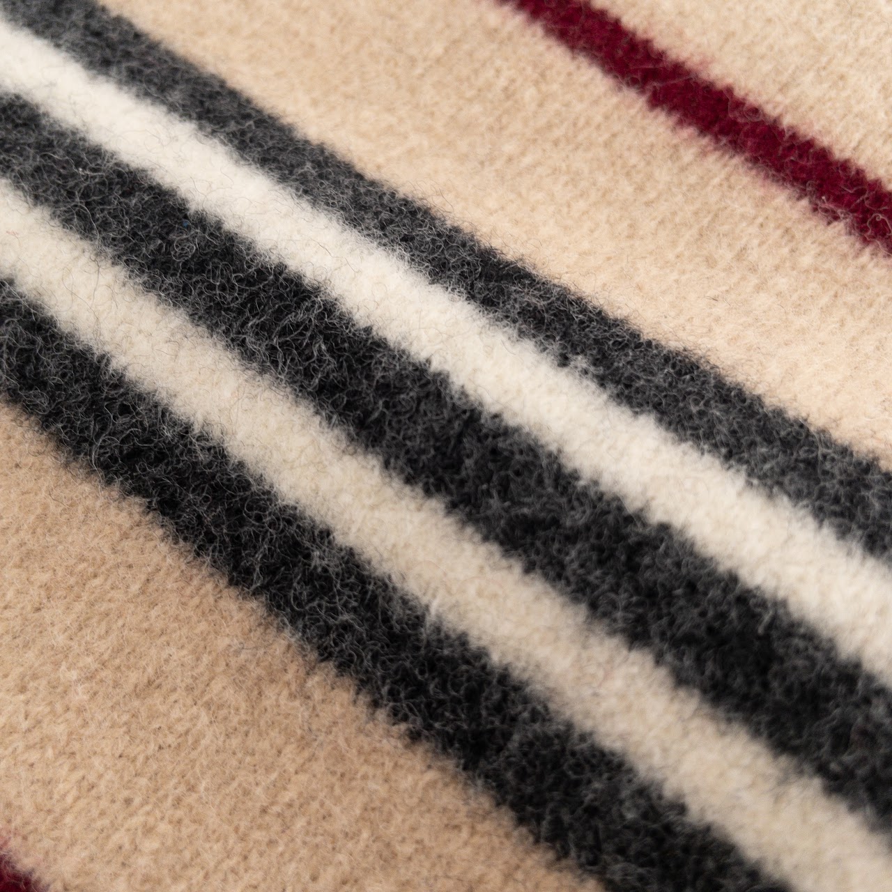 Burberry Striped Pattern Scarf