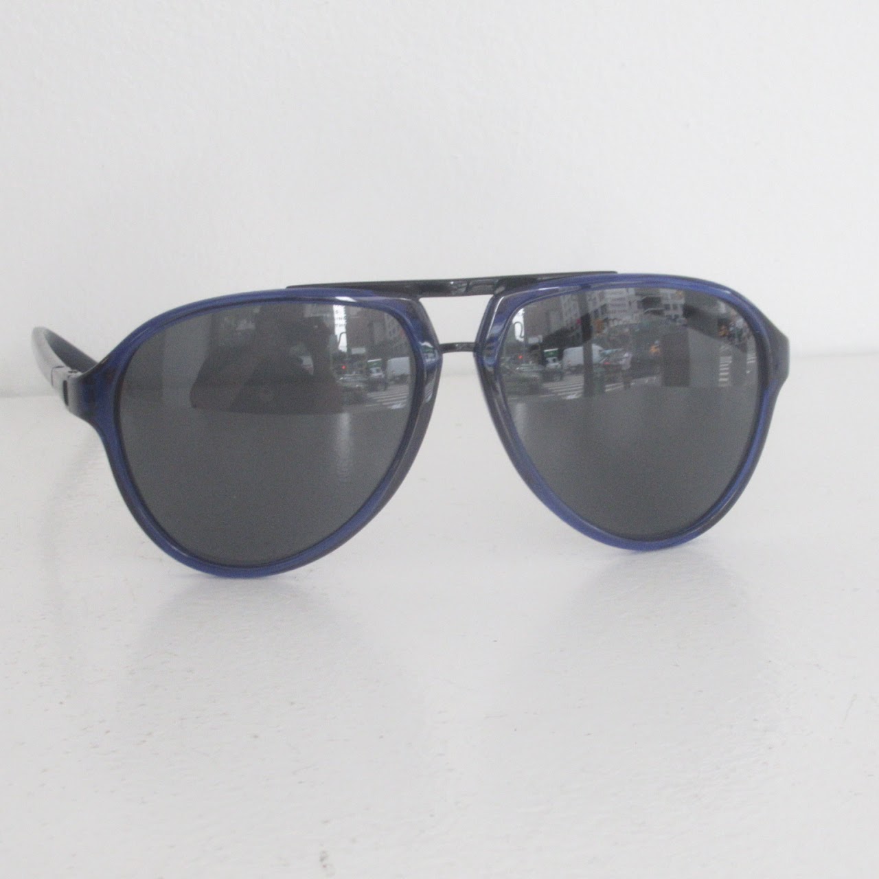 Versace Aviator Style Sunglasses