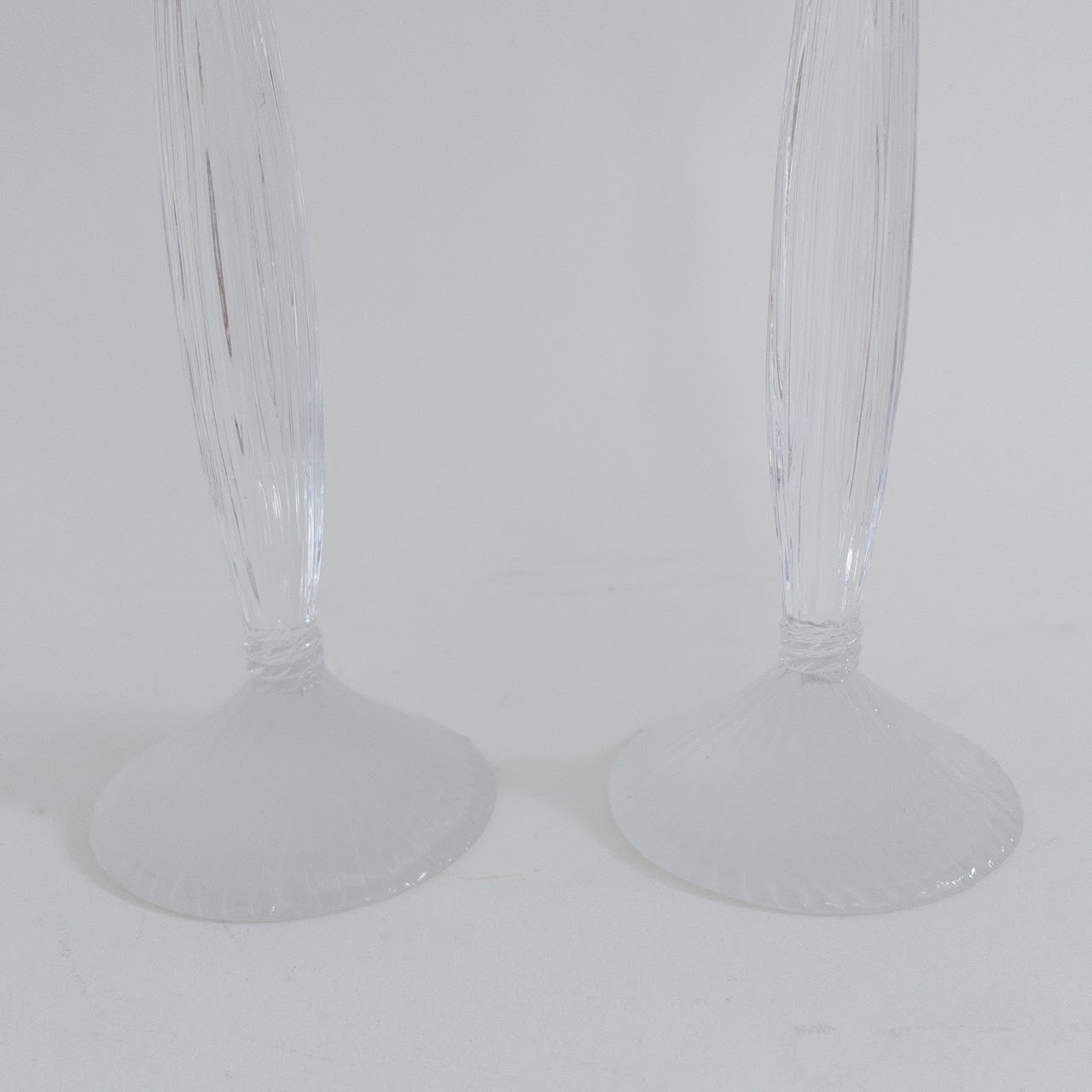 Hermès Crystal Wine Glass Pair