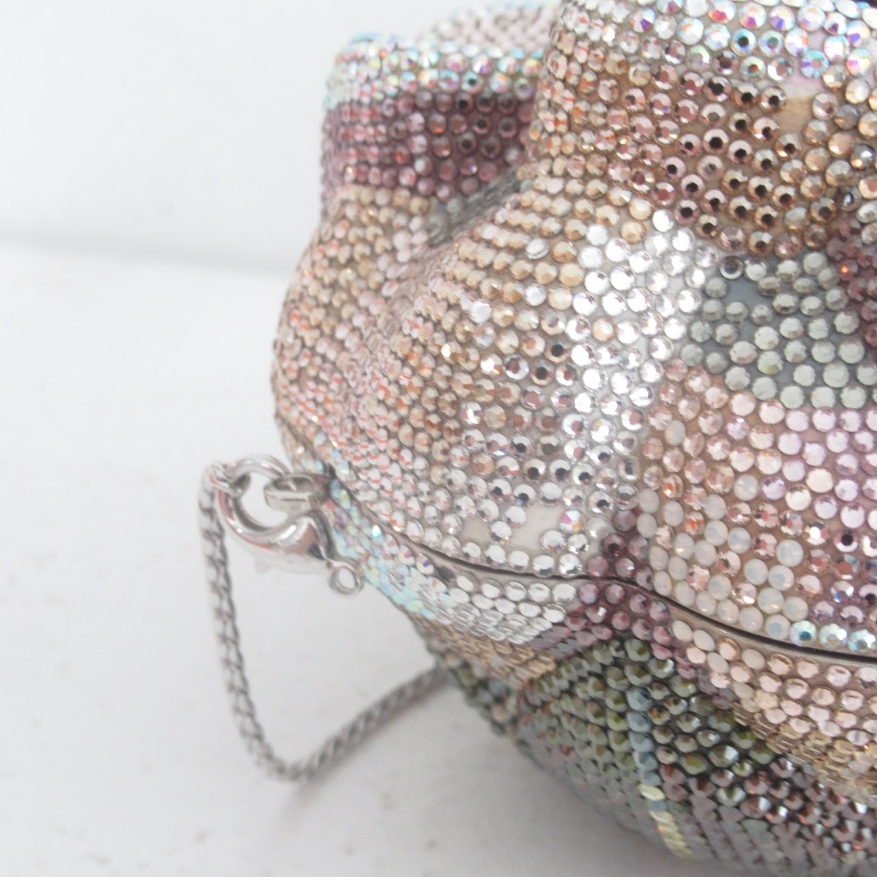 Judith Leiber Limited Edition Crystal Flower Evening Bag