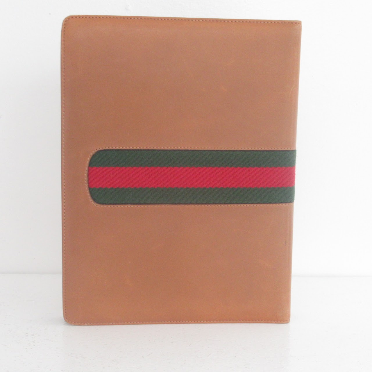 Gucci Vintage Leather Binder Organizer