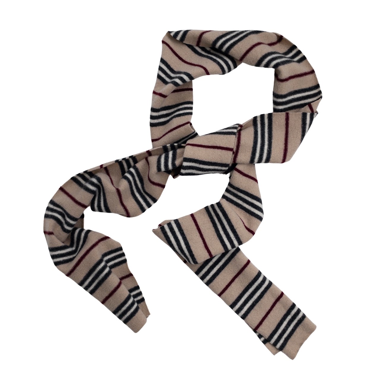 Burberry Striped Pattern Scarf