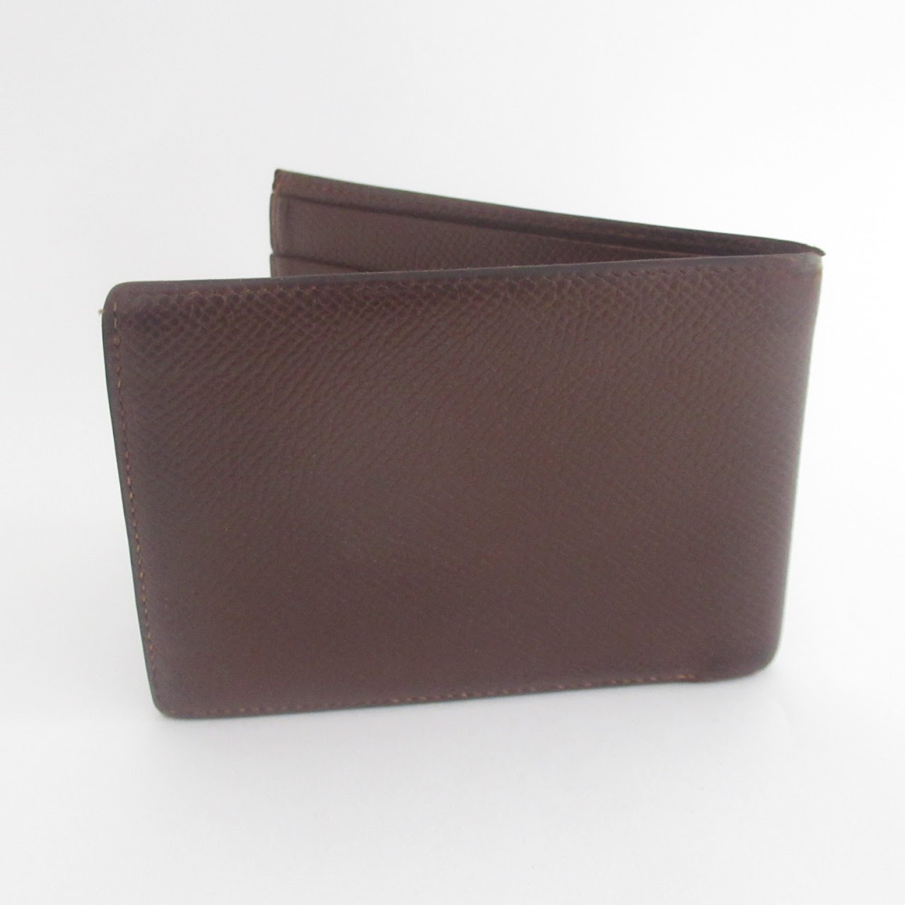 Hermès Dark Brown Leather Wallet