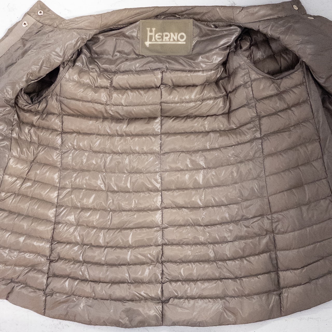 Herno 'Rossella' Lightweight Down-Filled Puffer Jacket