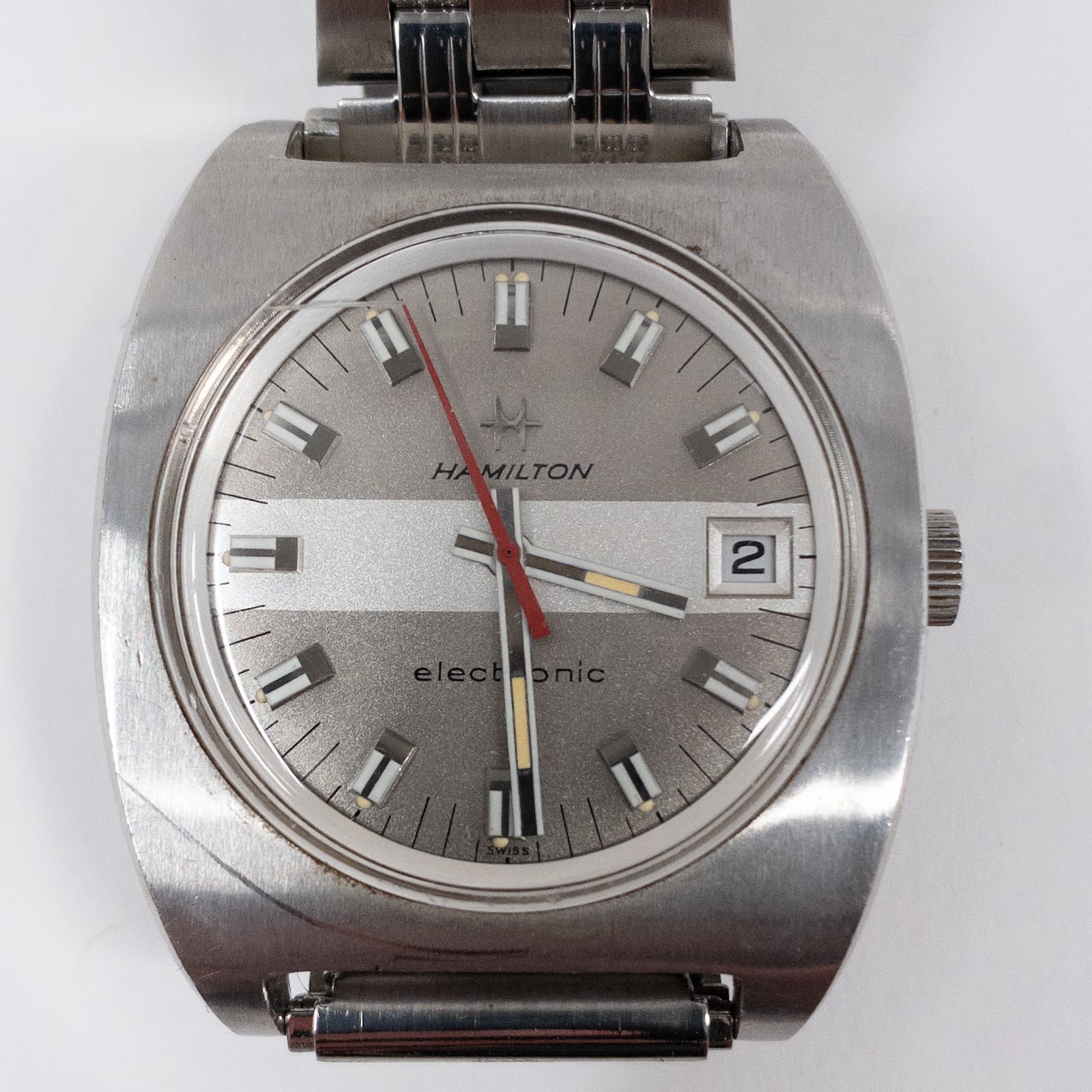 Hamilton Electronic Datejust Wristwatch