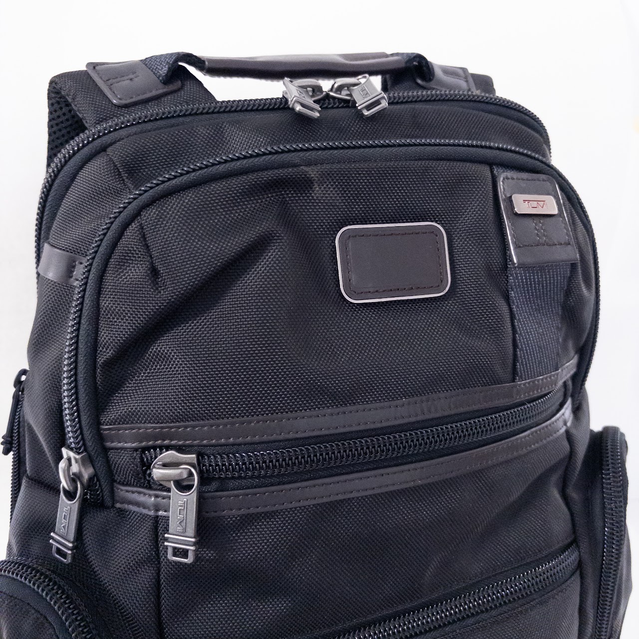 Tumi Nylon and Leather Laptop Backpack