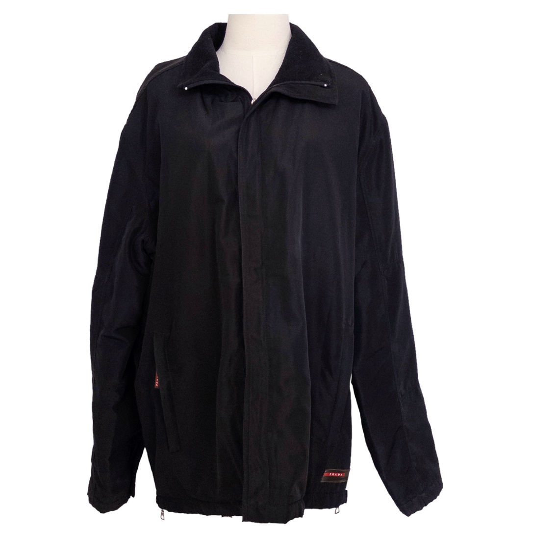 Prada Nylon  Jacket with Fleece Lining