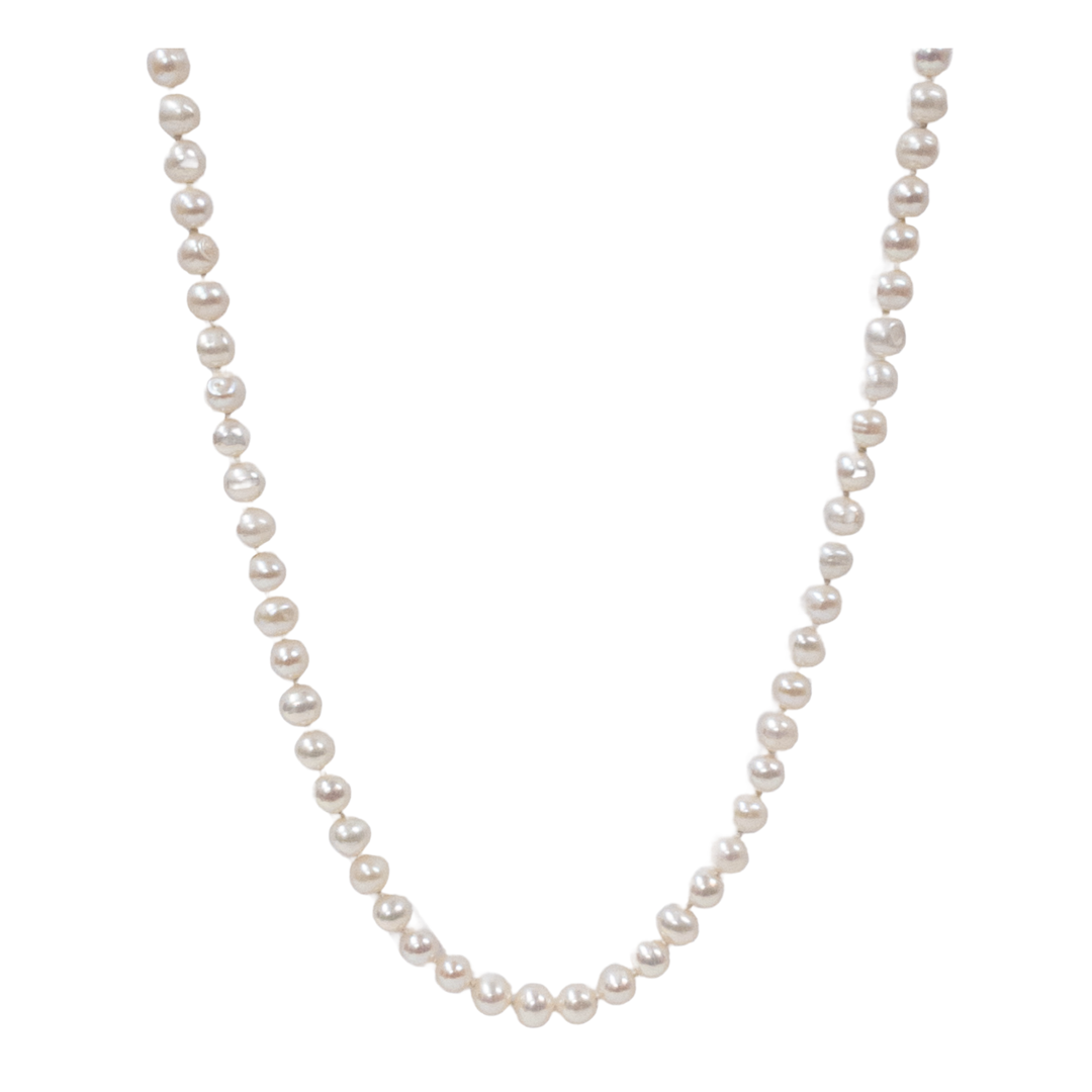 14K Gold and Pearl Necklace