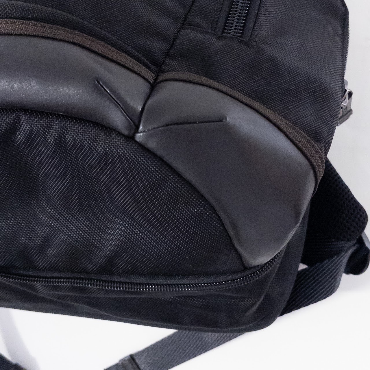 Tumi Nylon and Leather Laptop Backpack