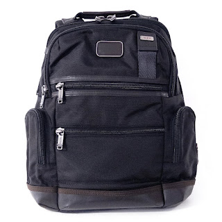 Tumi Nylon and Leather Laptop Backpack