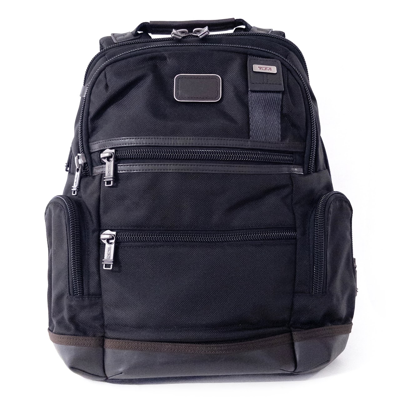 Tumi Nylon and Leather Laptop Backpack