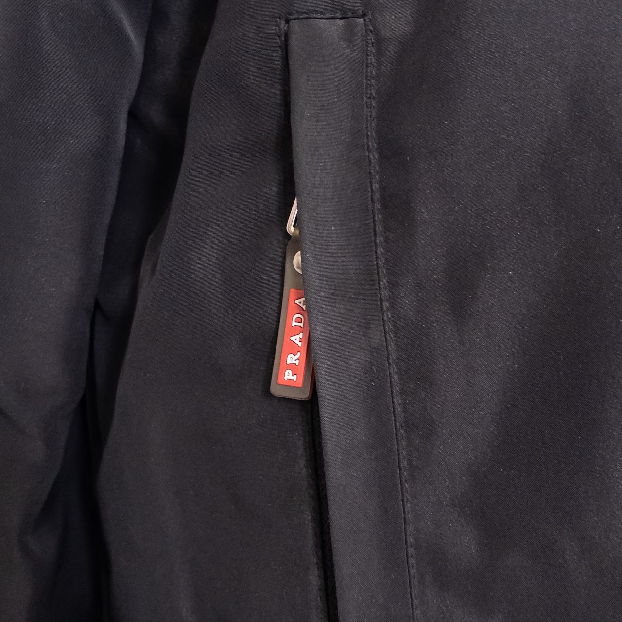 Prada Nylon  Jacket with Fleece Lining