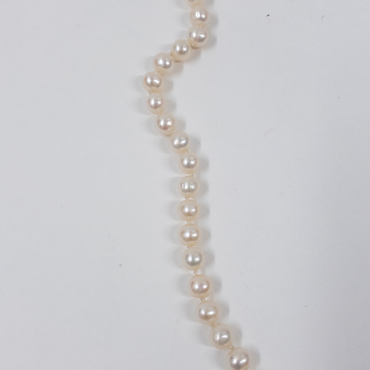 14K Gold and Pearl Necklace