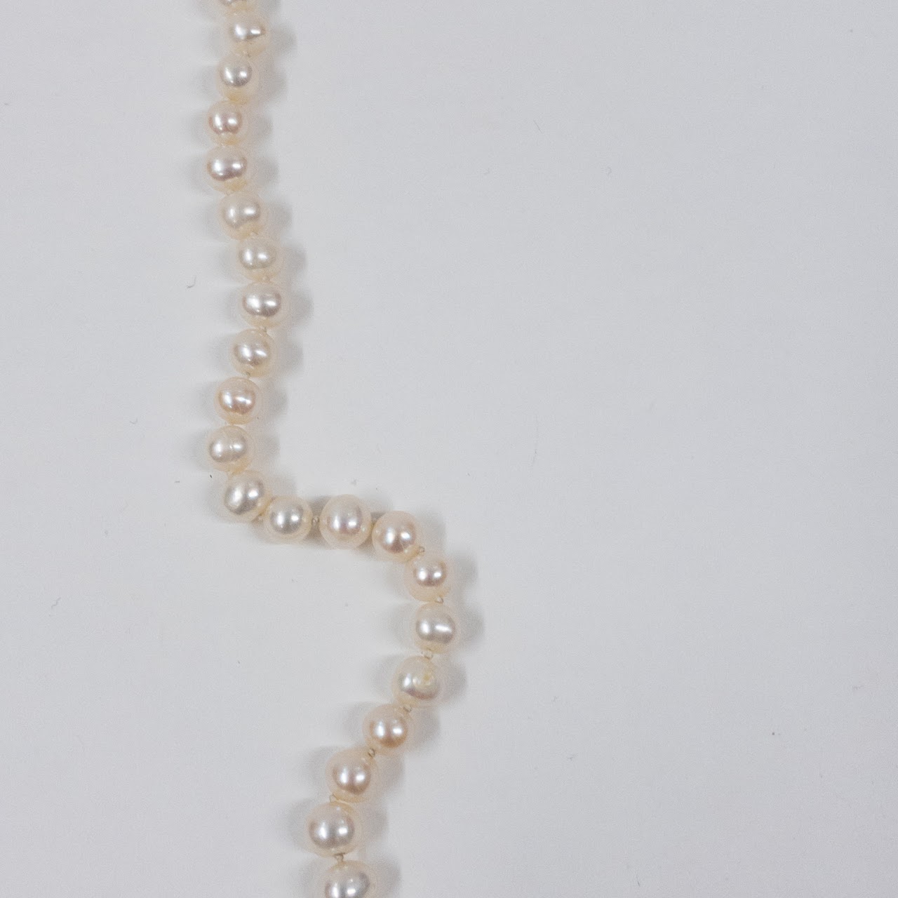 14K Gold and Pearl Necklace