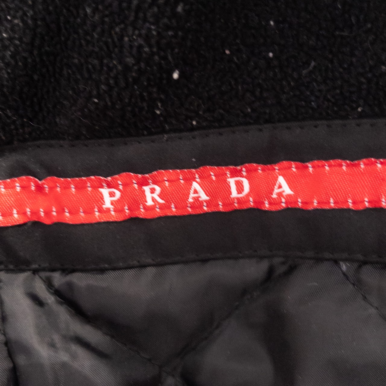 Prada Nylon  Jacket with Fleece Lining