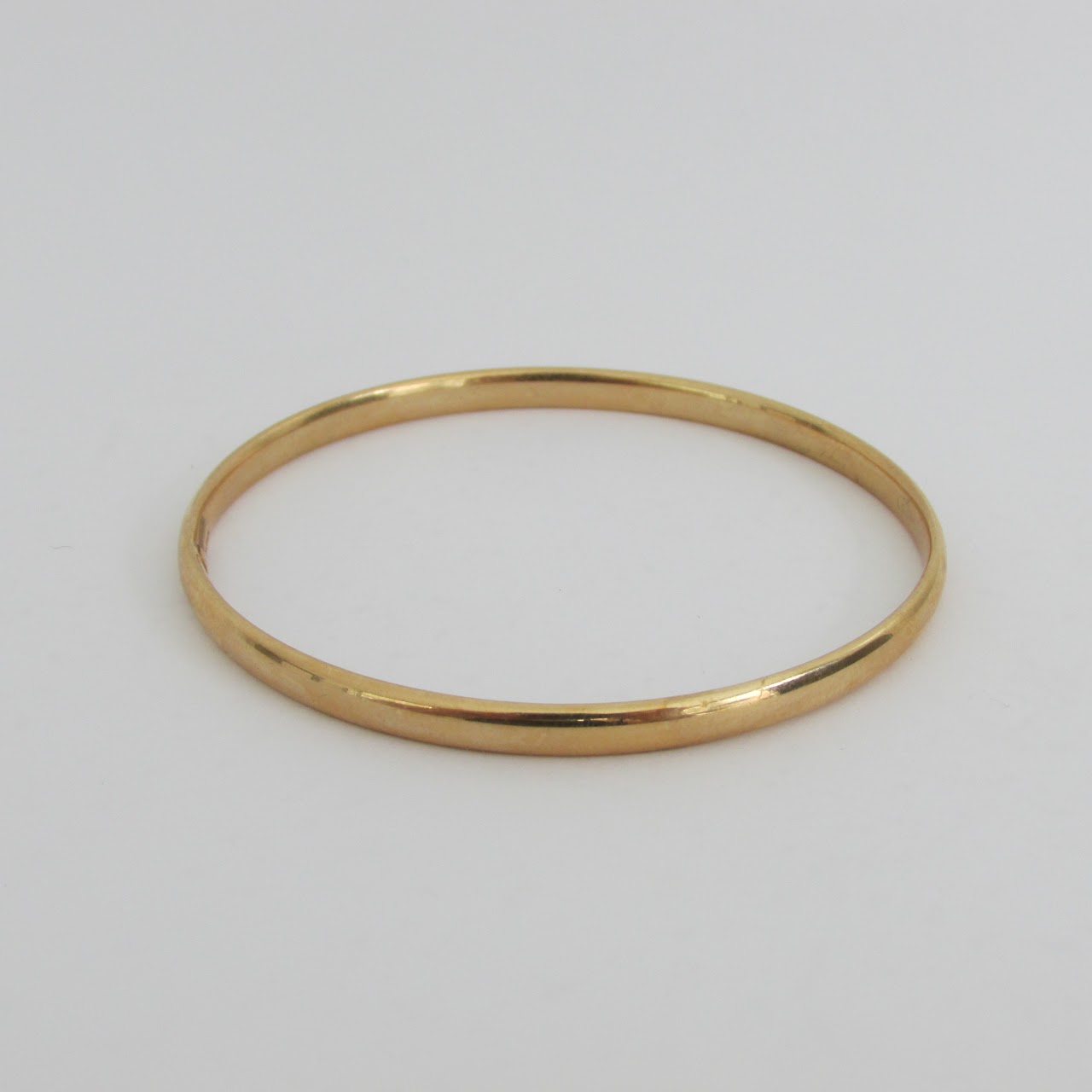 14K Gold Bangle