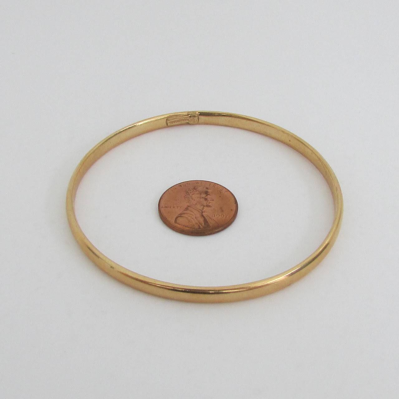 14K Gold Bangle