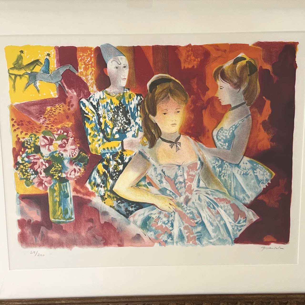 Emilio Grau Sala Signed Lithograph