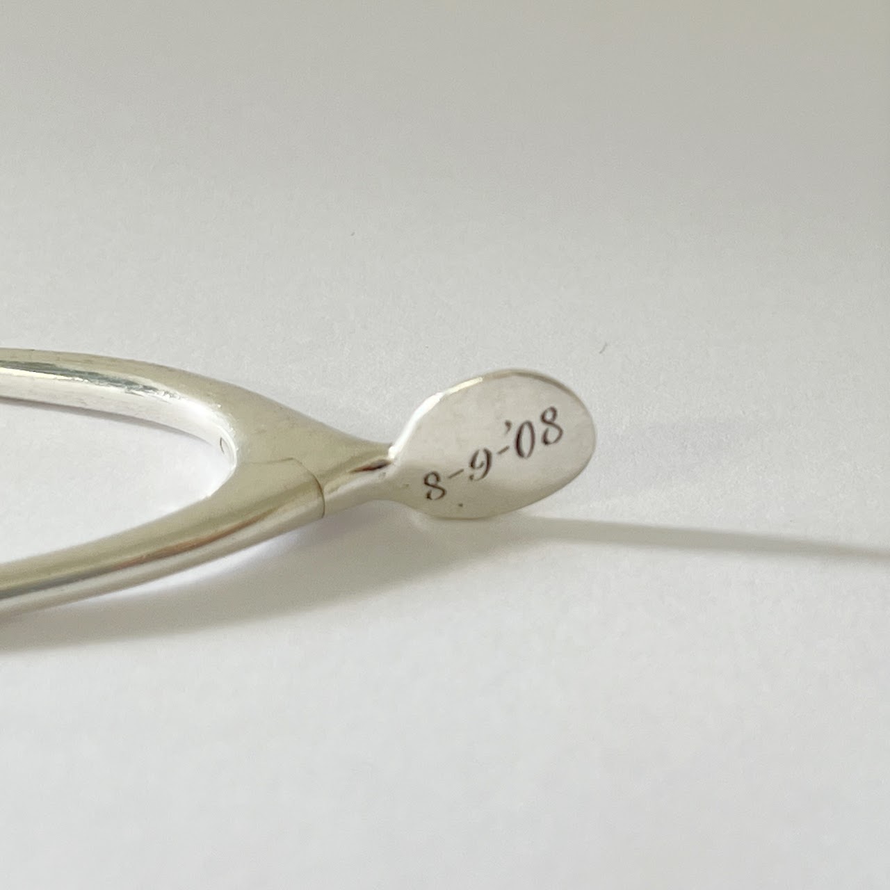 Sterling Silver Wishbone Sugar Tongs