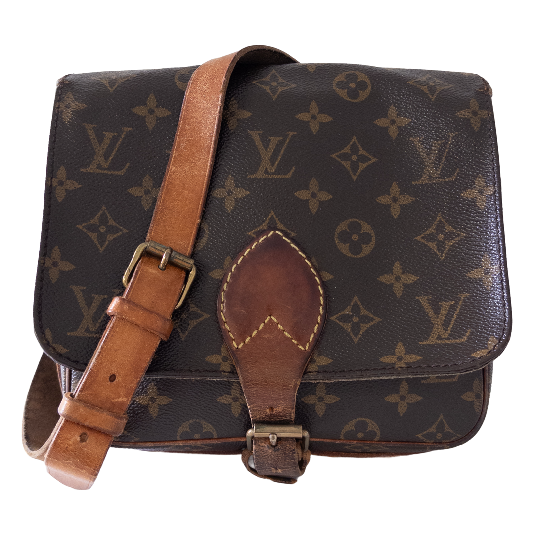 Vintage Louis Vuitton Monogram Crossbody Satchel #1