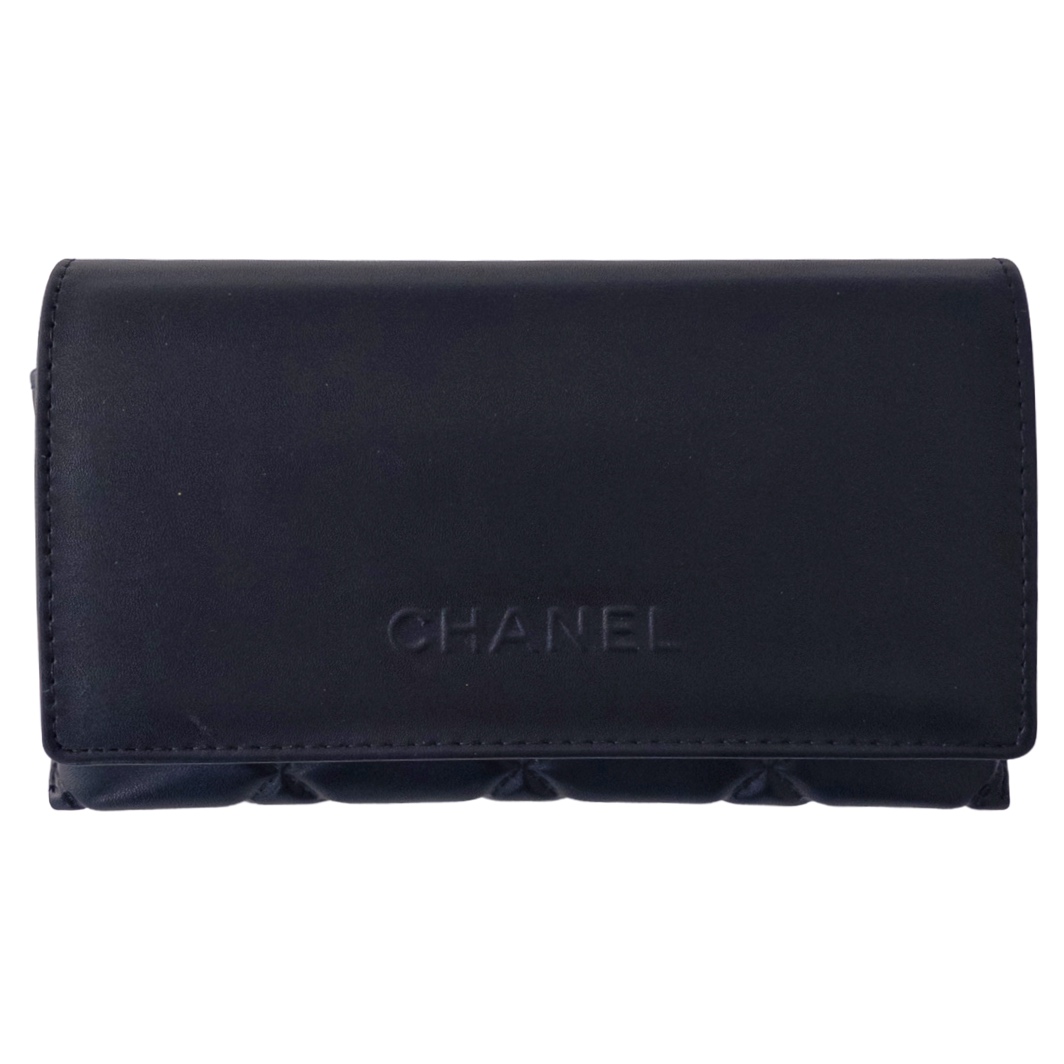 Chanel Quilted Leather Eyeglass Softcase