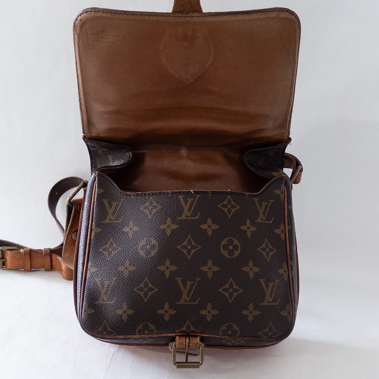 Vintage Louis Vuitton Monogram Crossbody Satchel #1