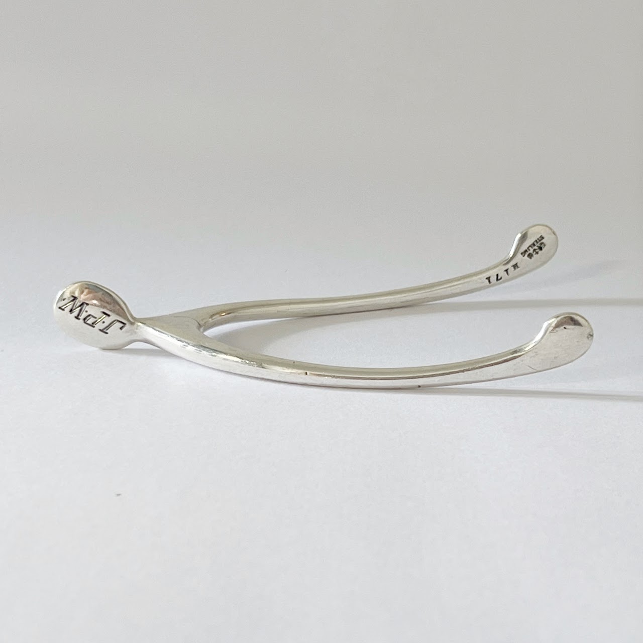 Sterling Silver Wishbone Sugar Tongs