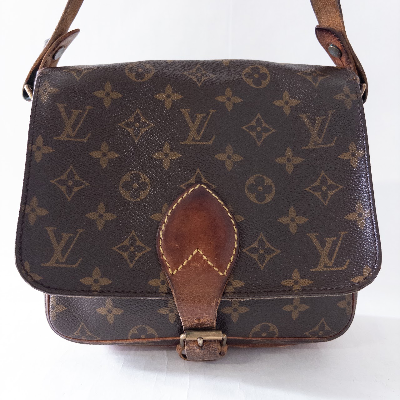 Vintage Louis Vuitton Monogram Crossbody Satchel #1