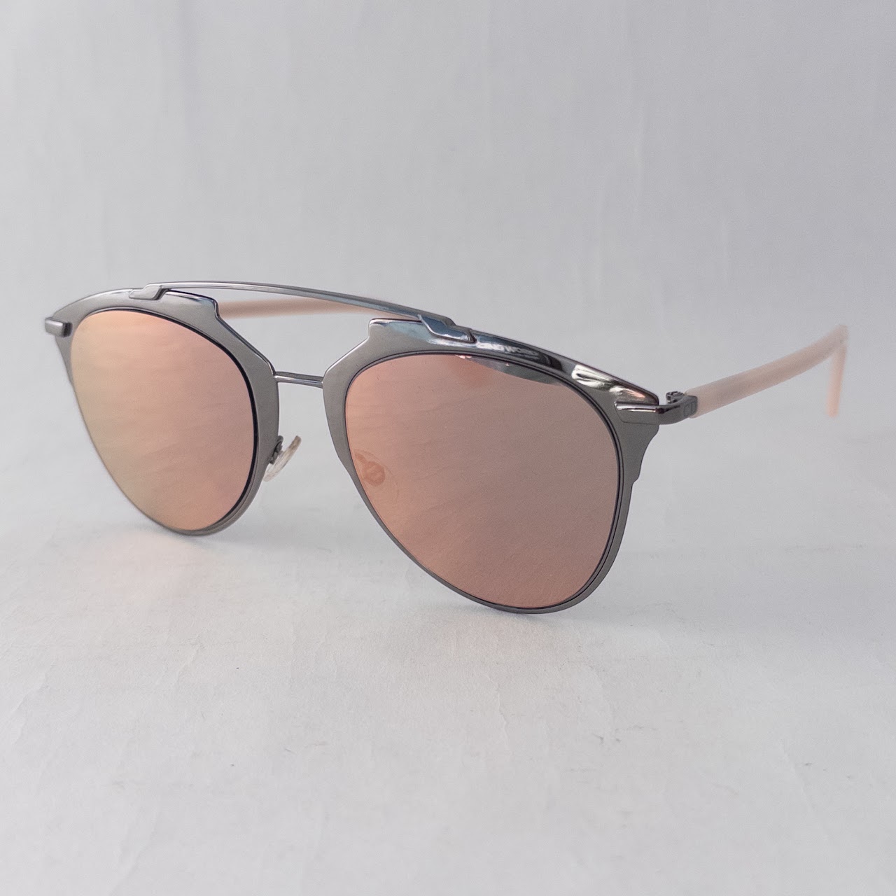 Christian Dior Mirrored Gunmetal Sunglasses