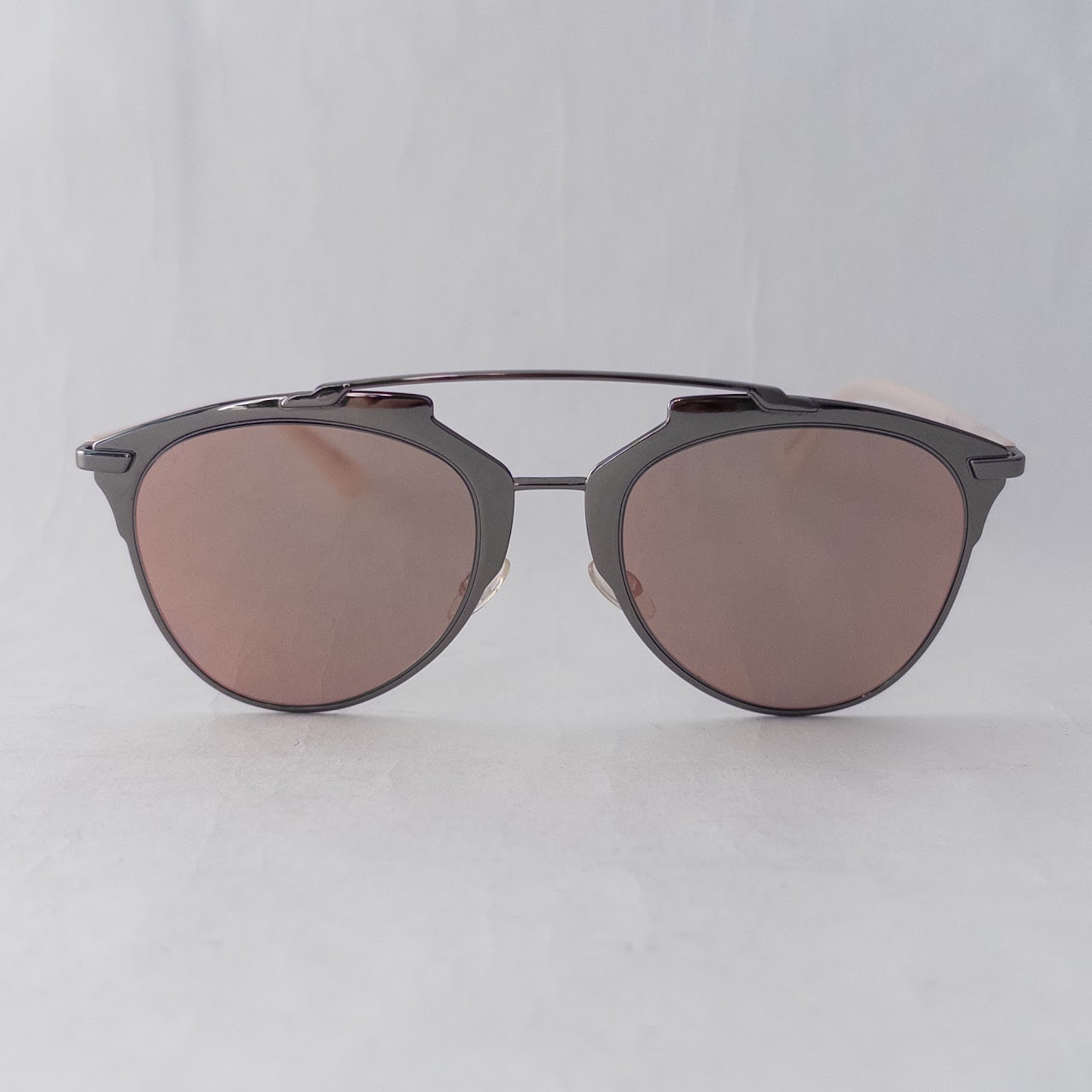 Christian Dior Mirrored Gunmetal Sunglasses