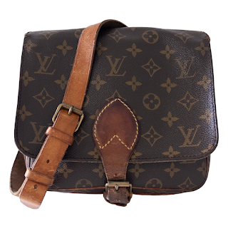 Vintage Louis Vuitton Monogram Crossbody Satchel #1