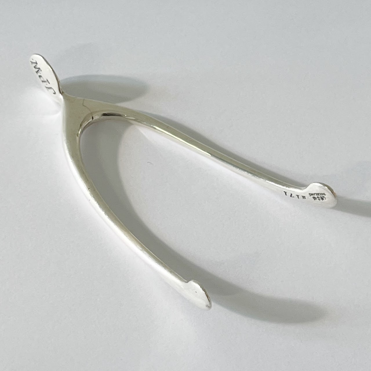 Sterling Silver Wishbone Sugar Tongs