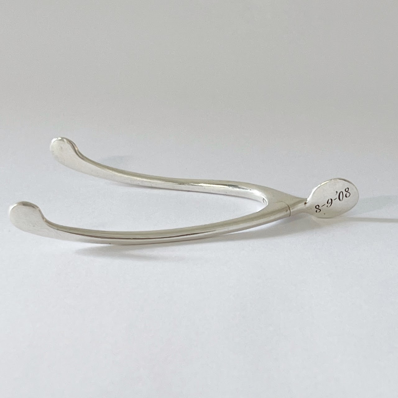 Sterling Silver Wishbone Sugar Tongs