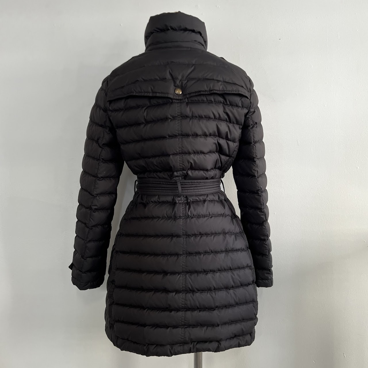 Burberry Brit Down-Filled Belted Puffer Coat