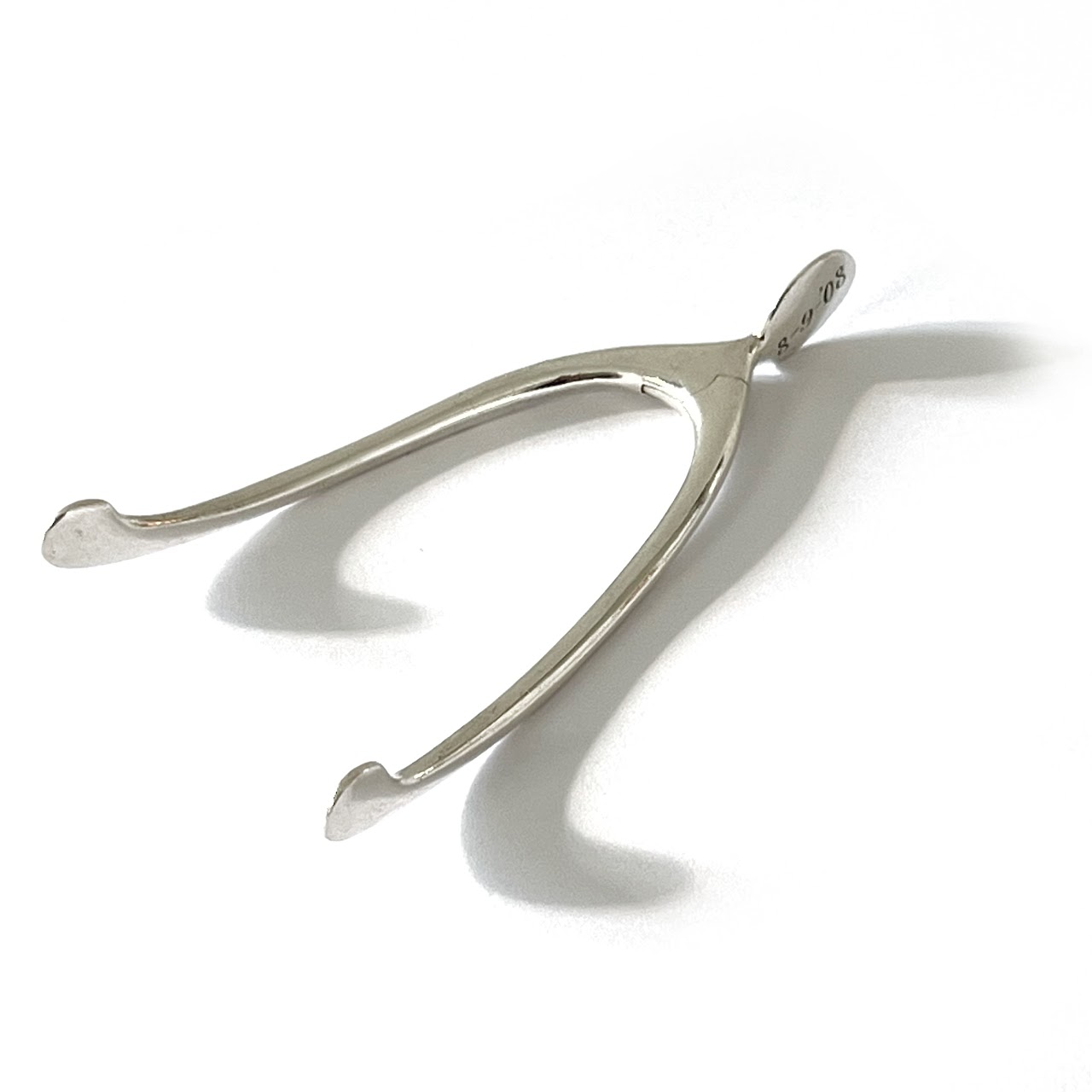 Sterling Silver Wishbone Sugar Tongs