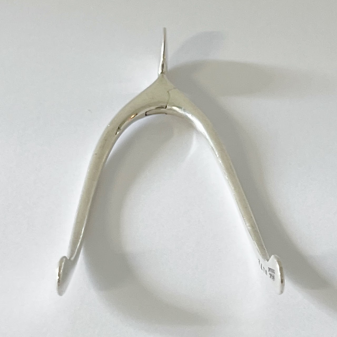 Sterling Silver Wishbone Sugar Tongs