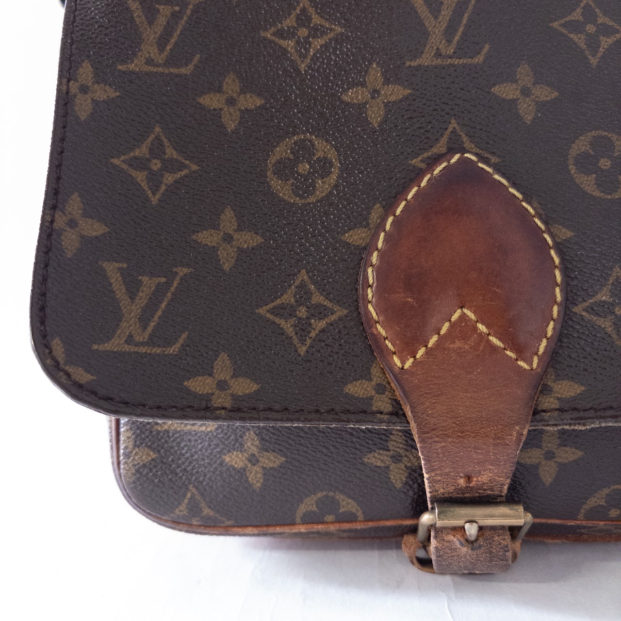 Vintage Louis Vuitton Monogram Crossbody Satchel #1