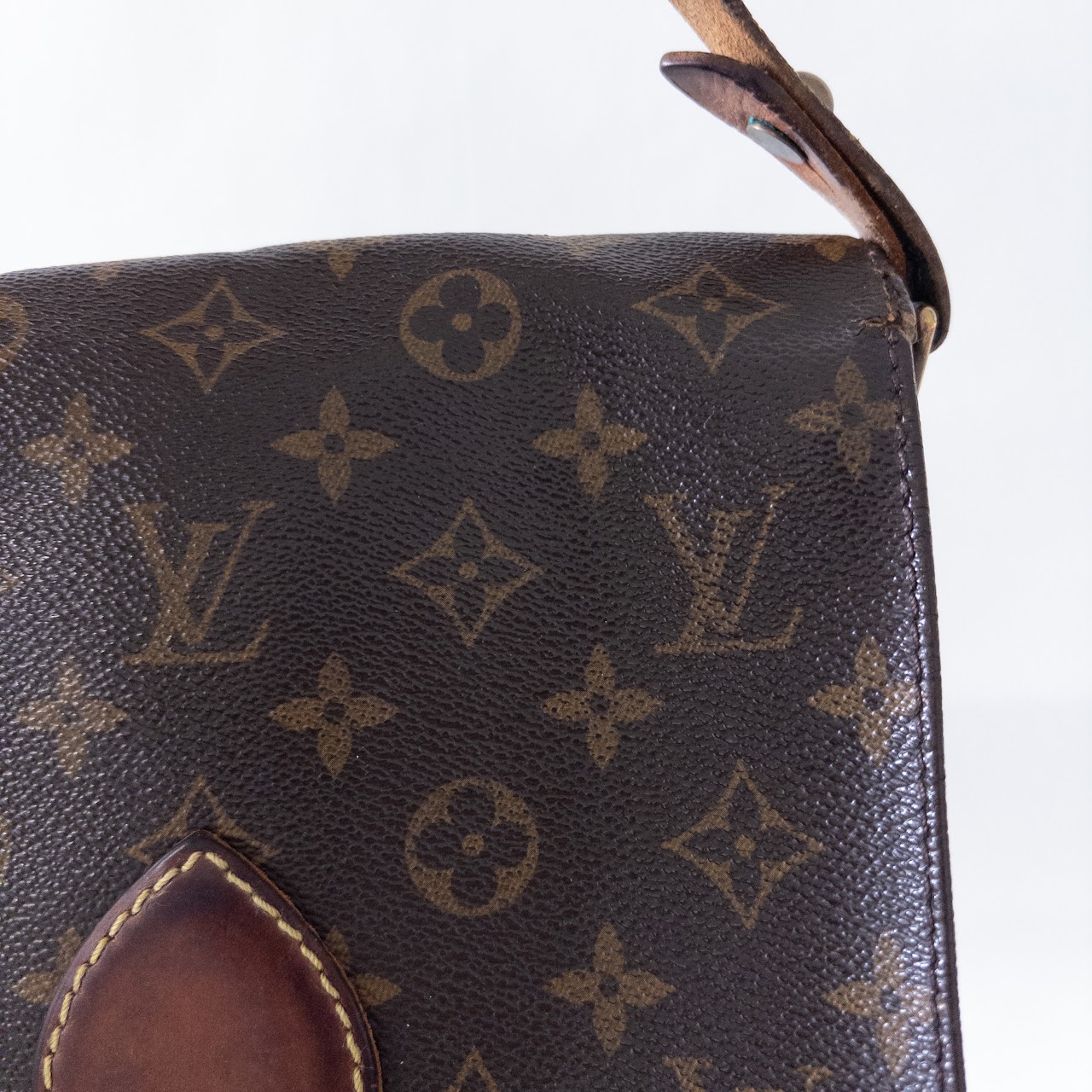 Vintage Louis Vuitton Monogram Crossbody Satchel #1