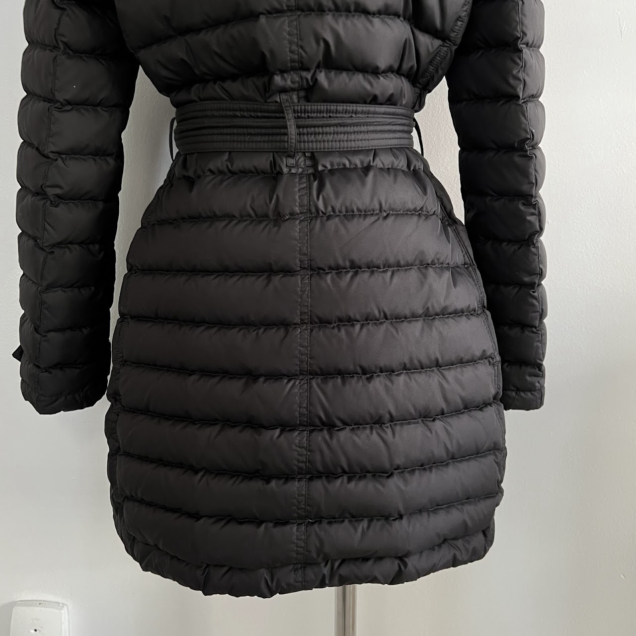 Burberry Brit Down-Filled Belted Puffer Coat