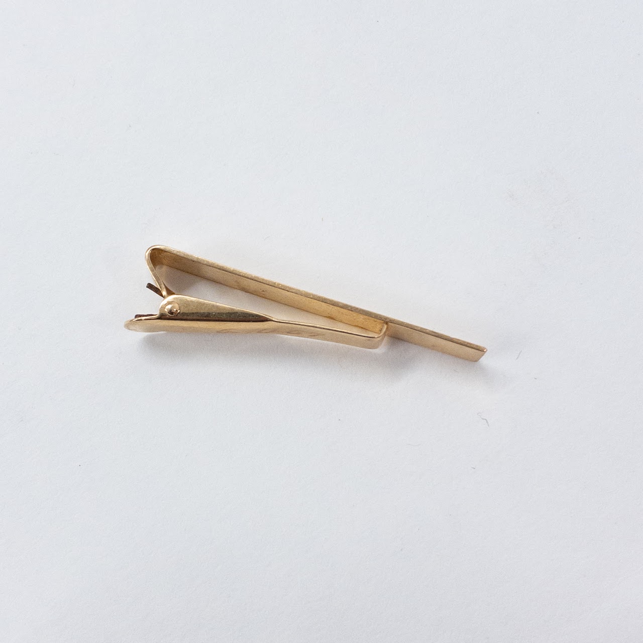 14K Gold Tie Clip