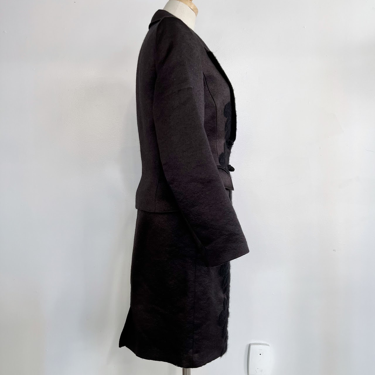 Yves Saint Laurent Rive Gauche Embroidered Mohair and Silk Blend Suit