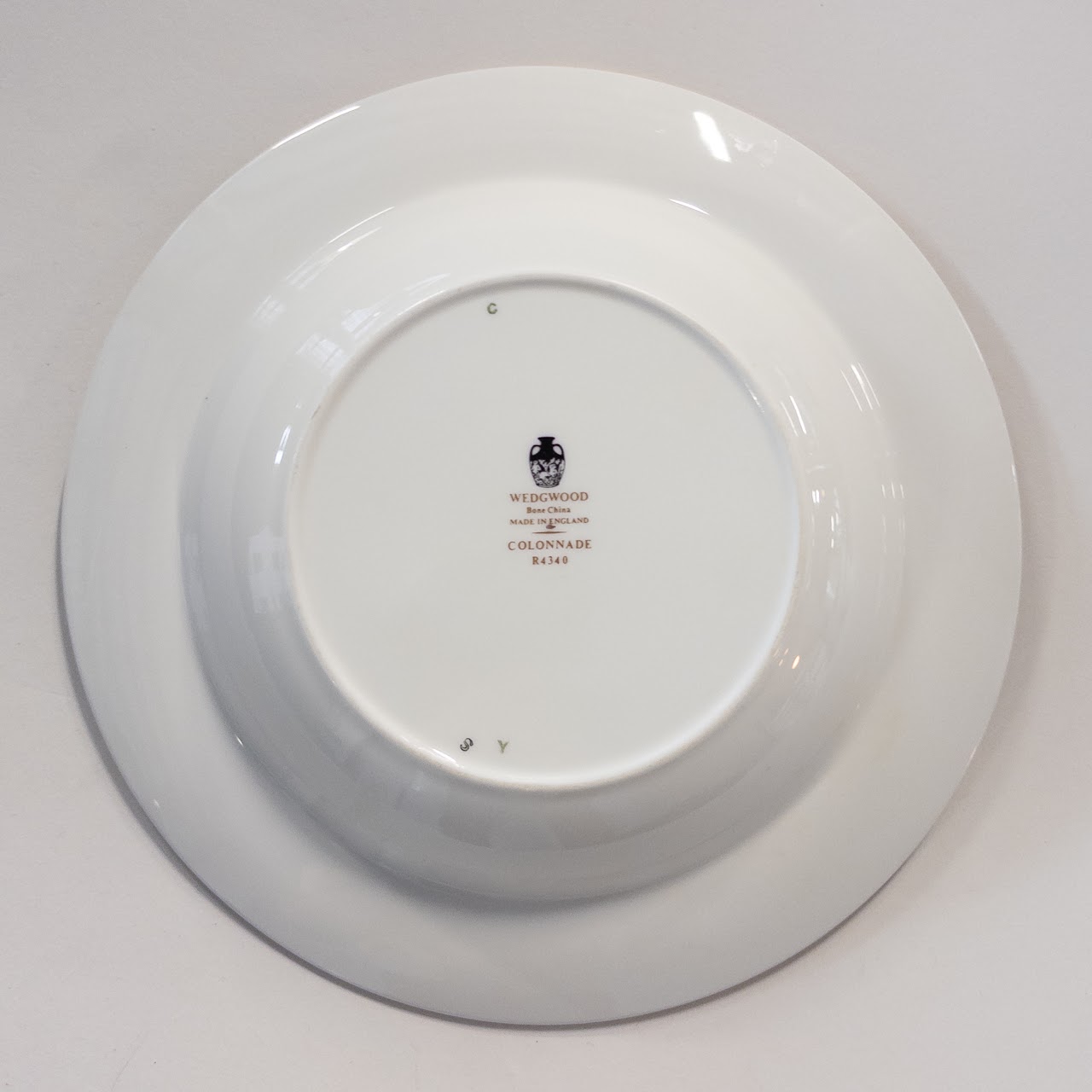 Wedgwood Colonnade Black Bone China Dishware Service for Eleven