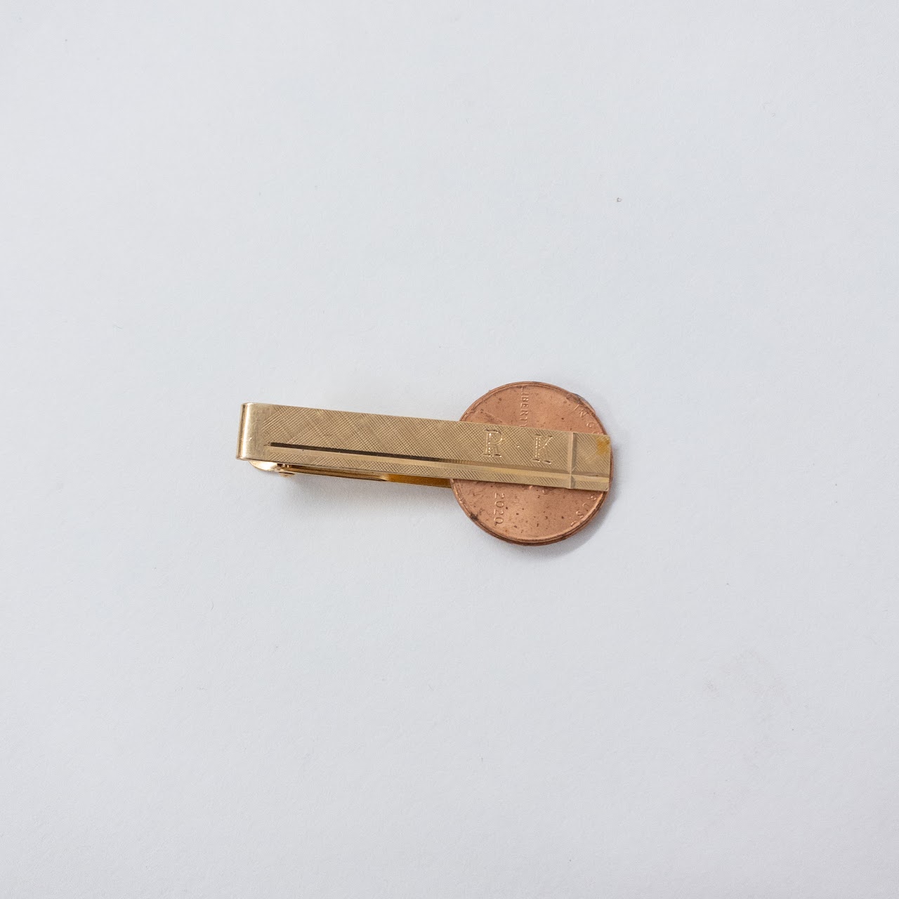 14K Gold Tie Clip