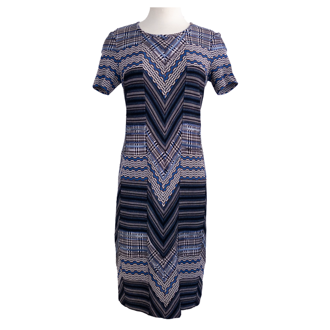 Missoni Knit Short-Sleeve Midi Dress