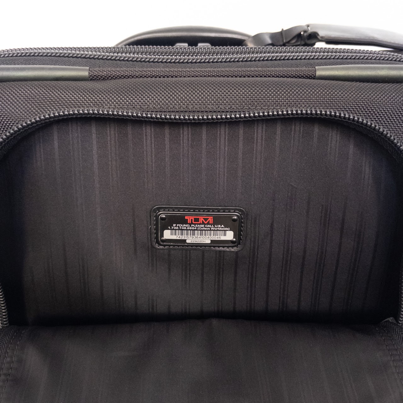 Tumi Alpha 2 Frequent Traveler Expandable Carry-On Suitcase in Black