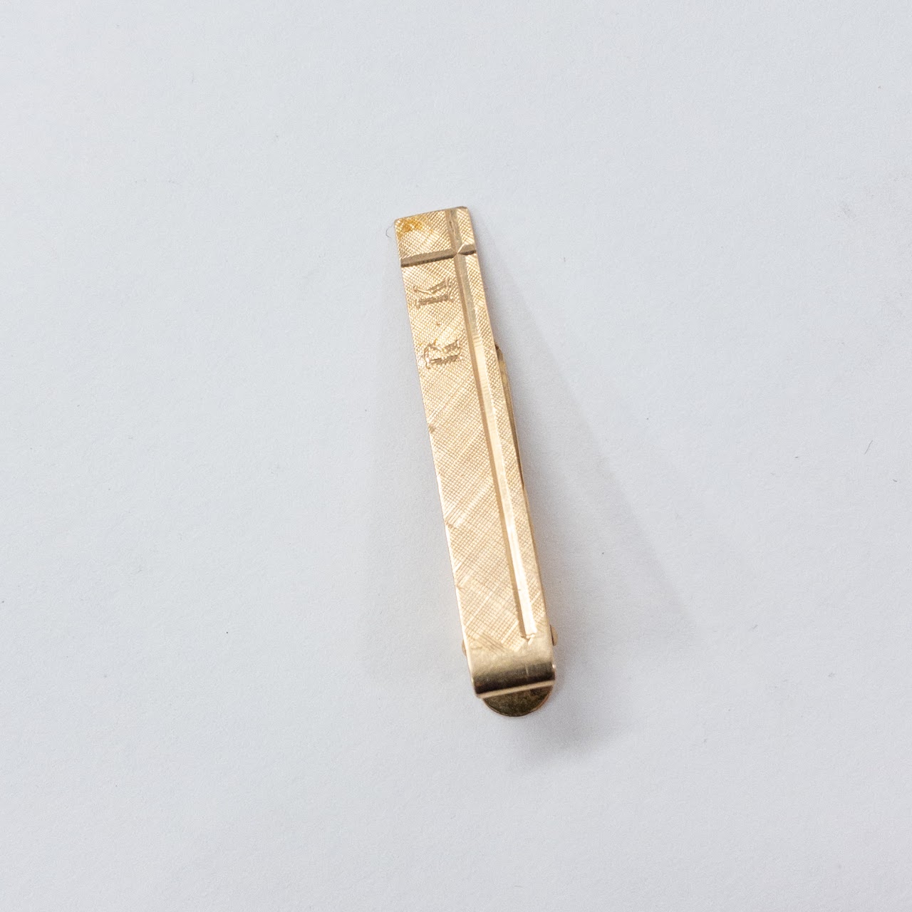 14K Gold Tie Clip