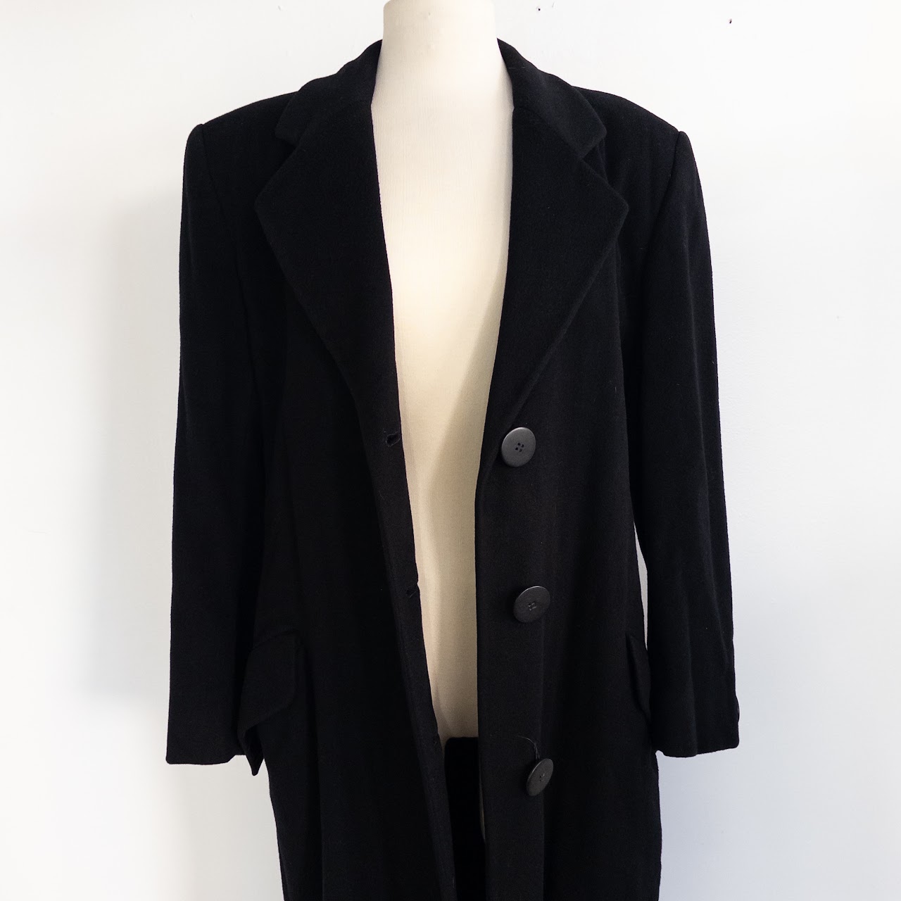 Christian Dior Loro Piana Cashmere Overcoat