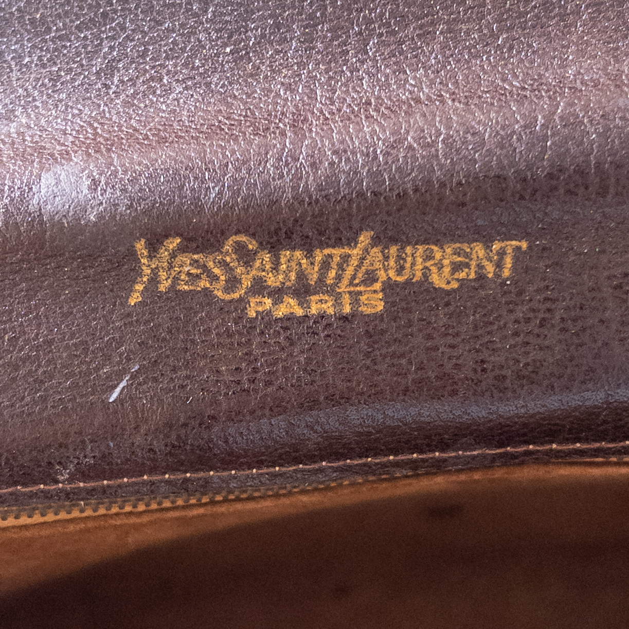 Yves Saint Laurent Vintage Suede Crossbody Bag