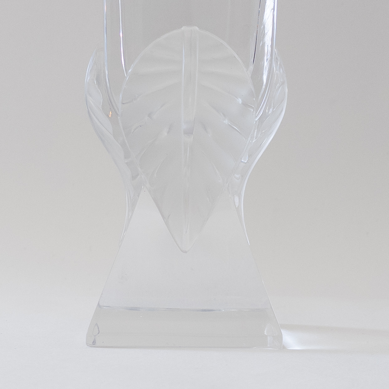 Lalique Broceliande Crystal Vase