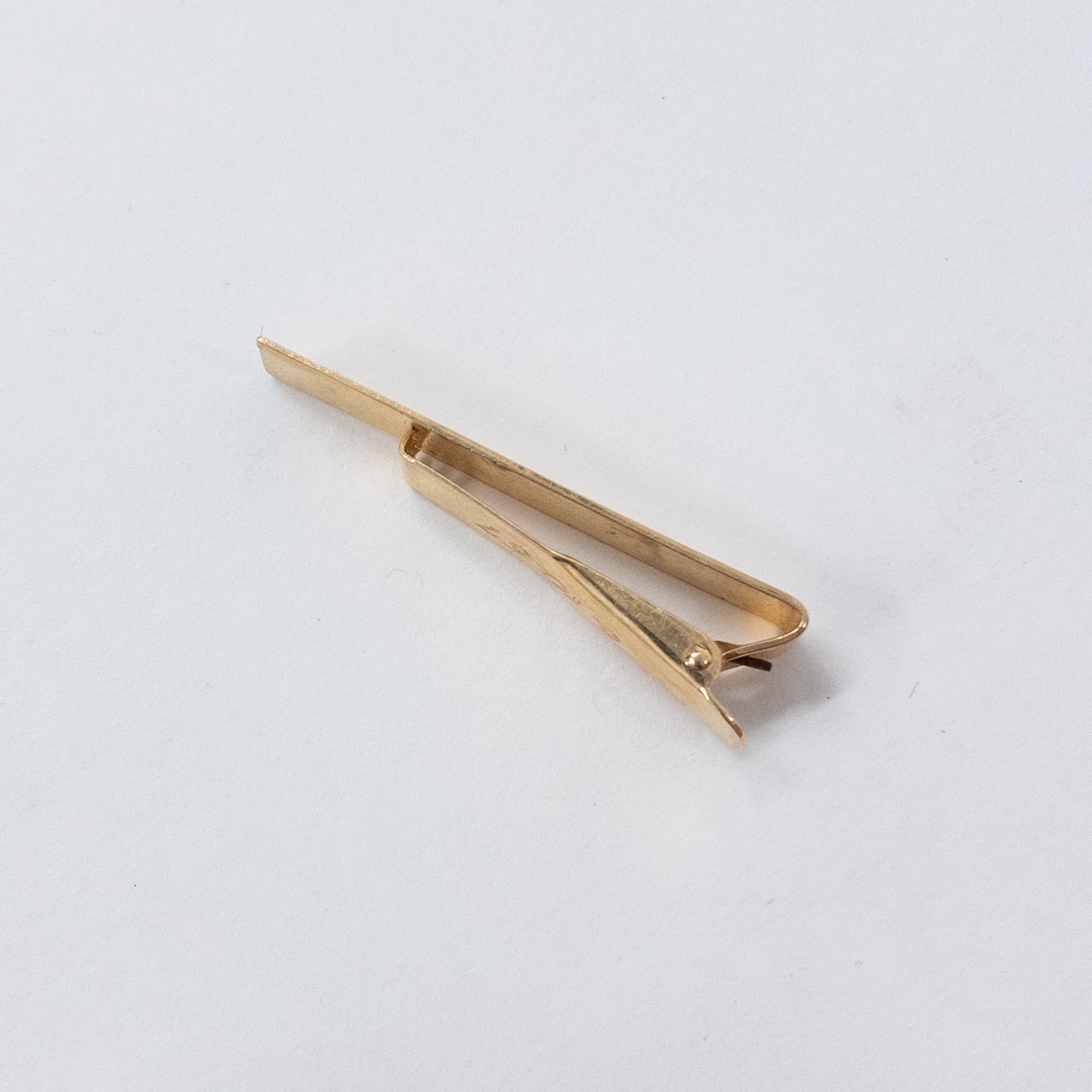 14K Gold Tie Clip